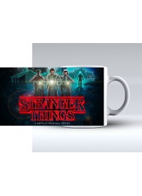 Бяла керамична чаша на STRANGER THINGS - TV SHOWS